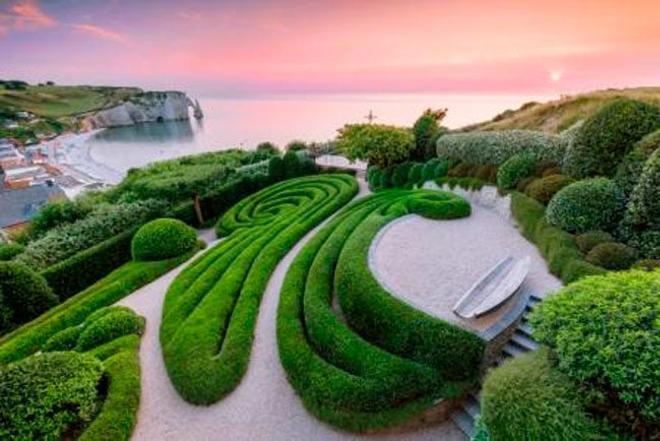 Jardines de Etretat