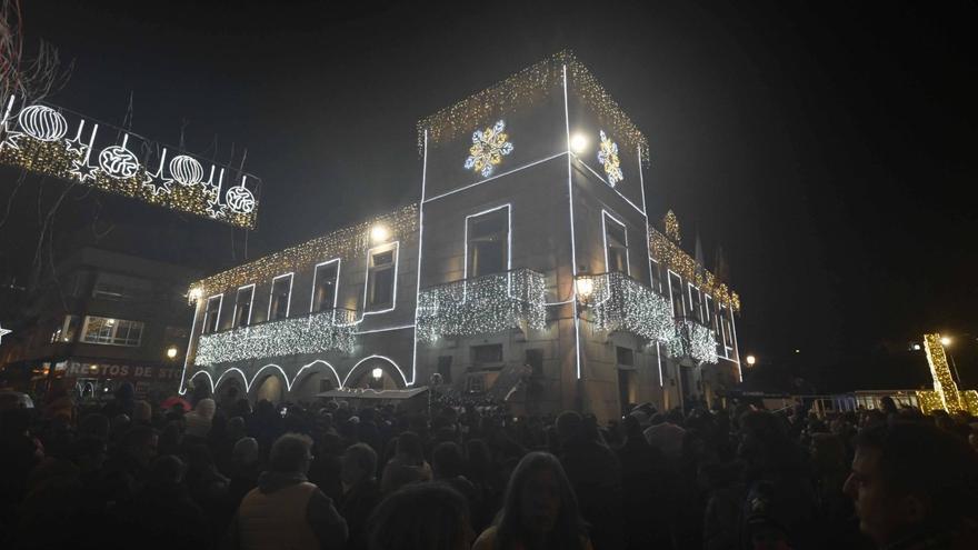 Luz que reflicte no ceo