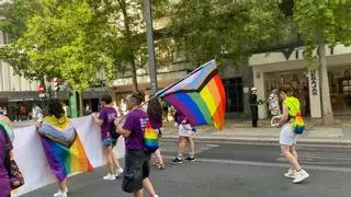 Manifestación del Orgullo LGTBIAQ+ en Murcia