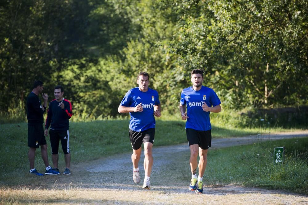 Entrenamiento del Real Oviedo