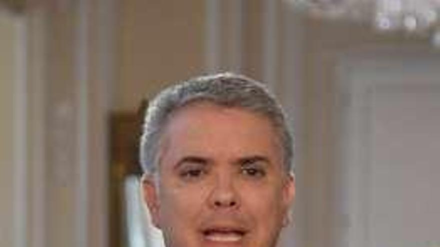 Iván Duque. // Efe