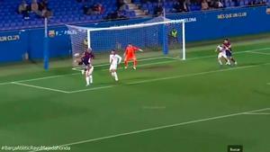 El golazo de Marc Guiu al Rayo Majadahonda