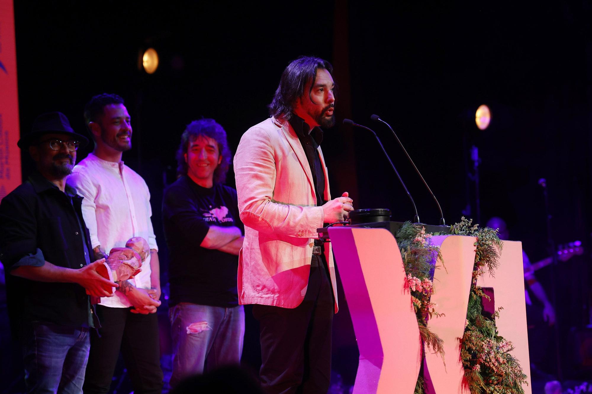 Pontevedra. Entrega de los premios de la música gallega Martín Códax.