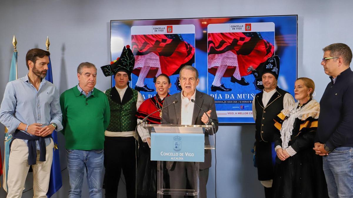 Presentación dle Día da Muñeira, en Alcaldía.