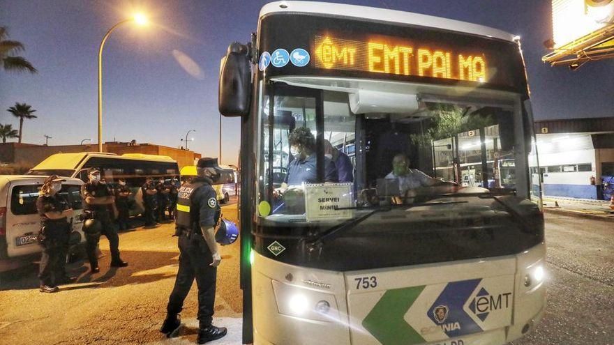 Comienza la huelga de la EMT con un 100% de seguimiento de la protesta