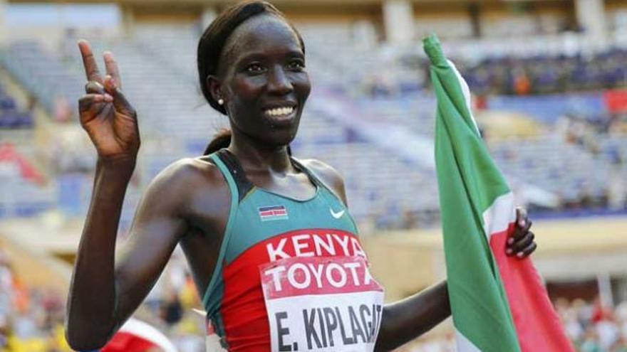 Edna Kiplagat ha ganado la medalla de oro.