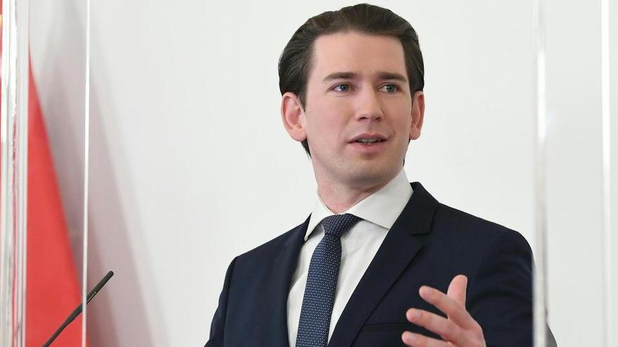 El canciller de Austria, Sebastian Kurz.