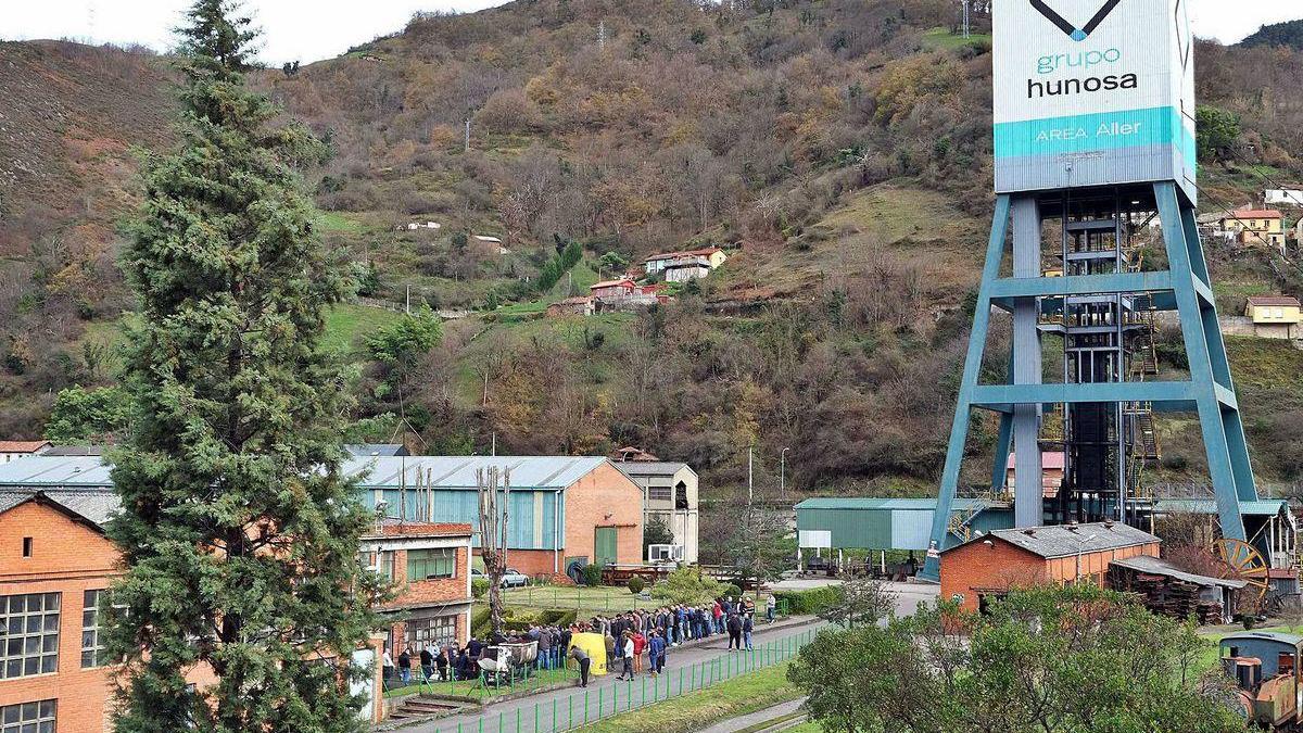 El pozo Santiago, ubicado en el concejo de Aller.