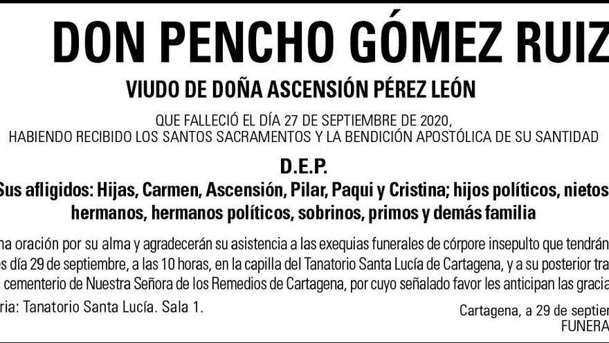 D. Pencho Gómez Ruiz