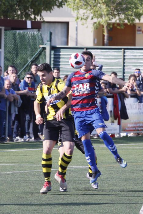 Les imatges del Llagostera - Portugalete (2-0)