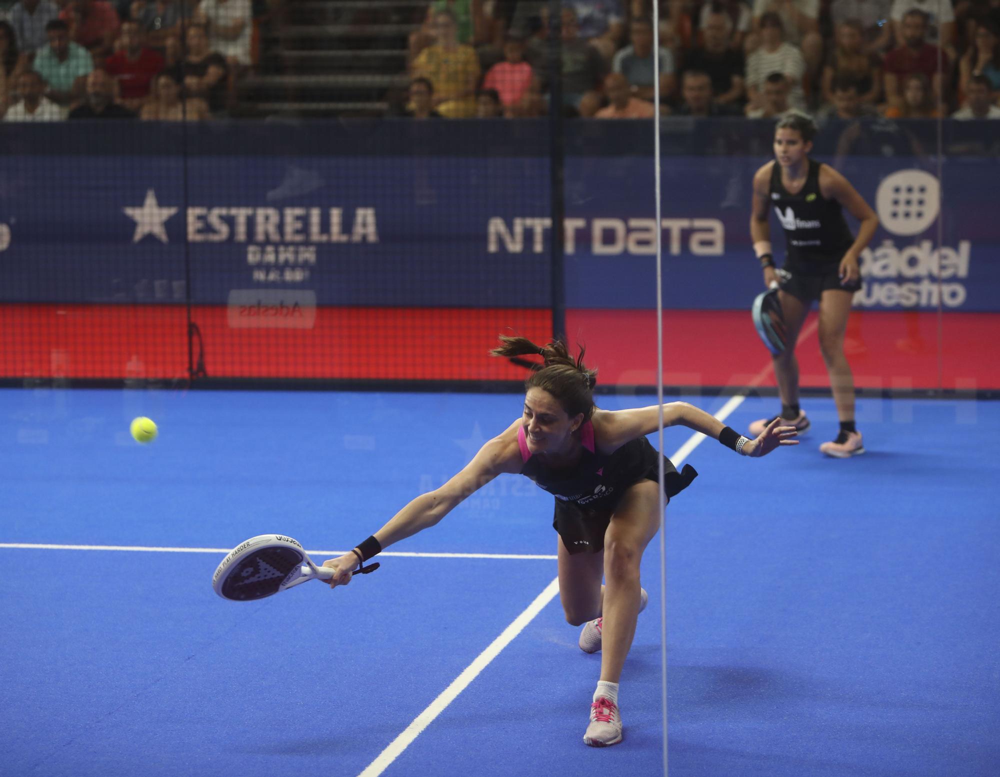 Final femenina del Estrella Damm Valencia Open en La Fonteta con Tamara Icardo