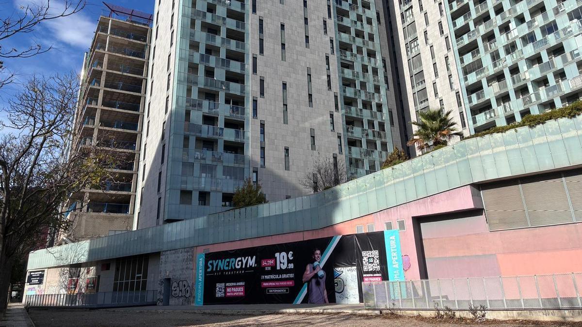 Gimnasio de Synergym que abrirá en la avenida Duquesa Villahermosa de Zaragoza