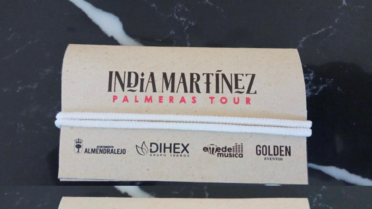 Kit de mascarillas para el concierto de India Martínez