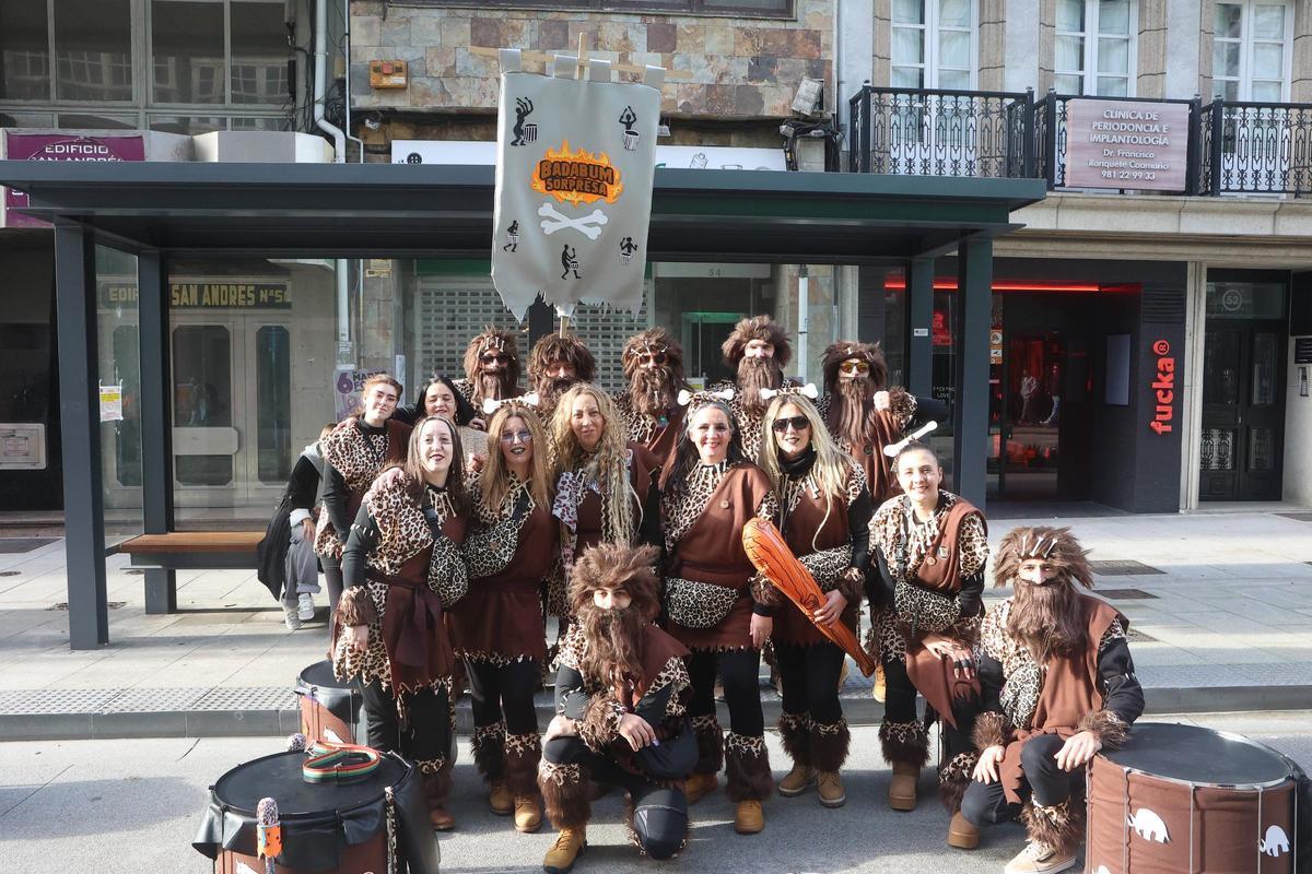 Imágenes del sábado de Carnaval en A Coruña