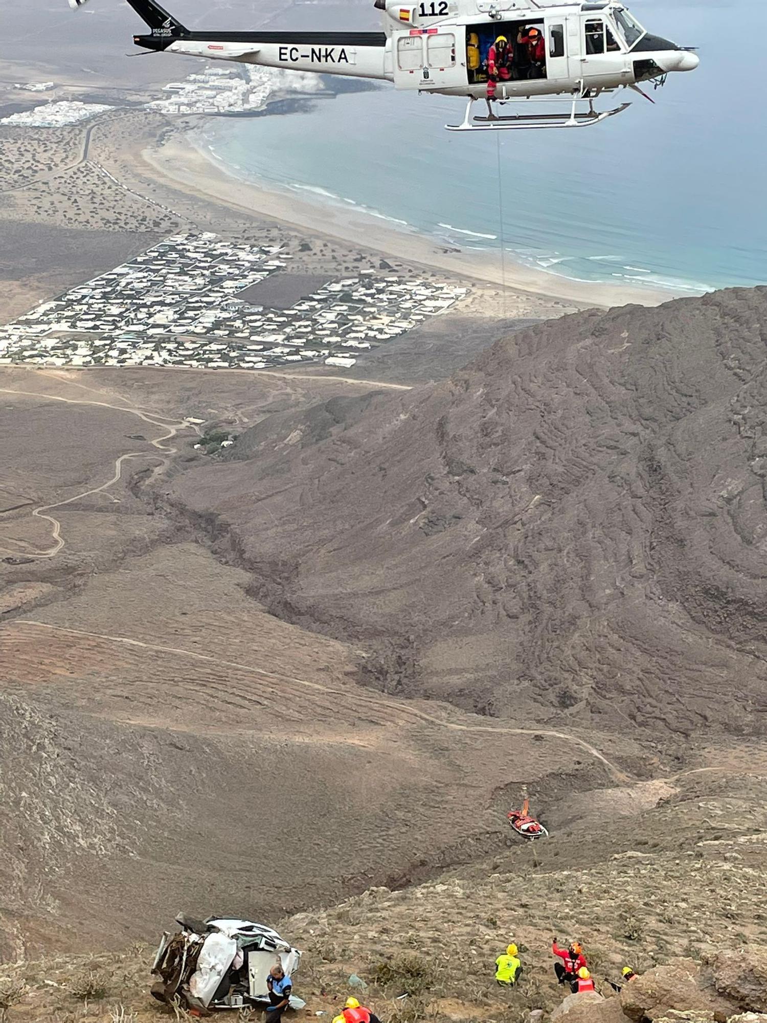 Suicidio en el risco de Famara