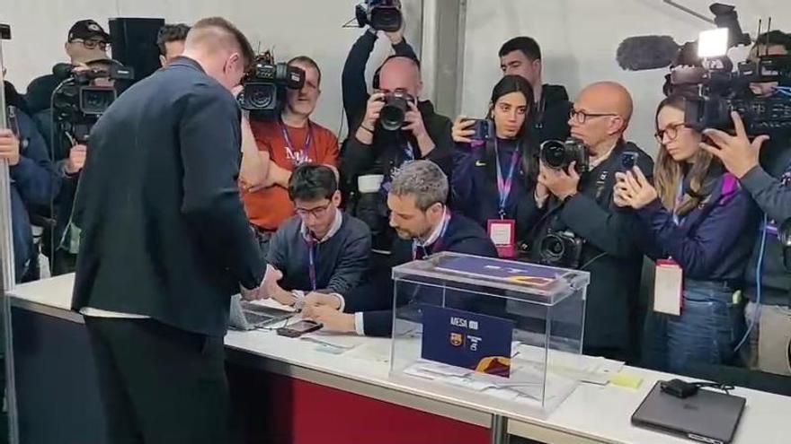 La anécdota del día electoral: Ter Stegen va a votar... ¡Pero no puede!