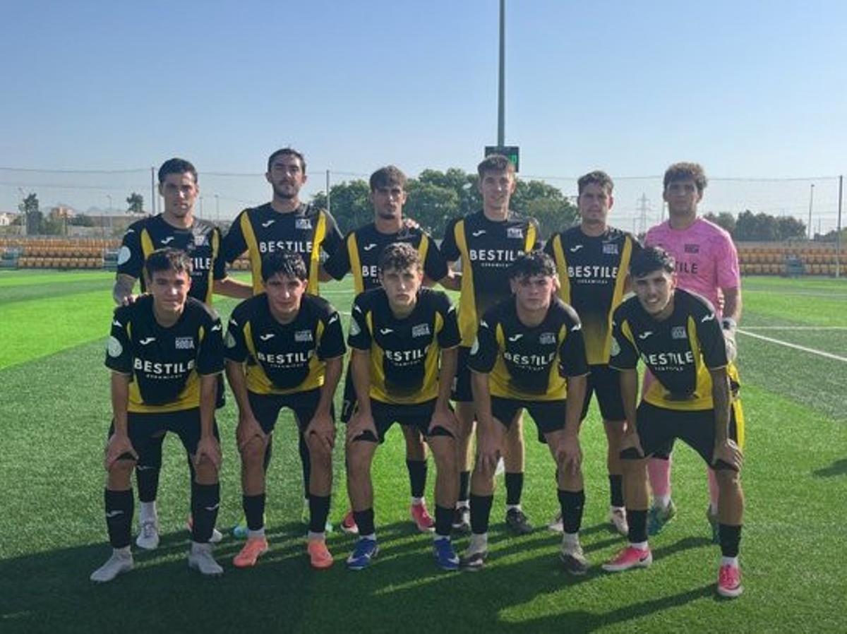 Once que presentó el CD Roda en el partido de rivalidad ante el Villarreal CF C.