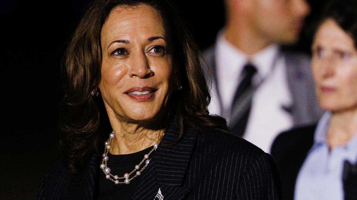 La vicepresidenta de Estados Unidos, Kamala Harris.