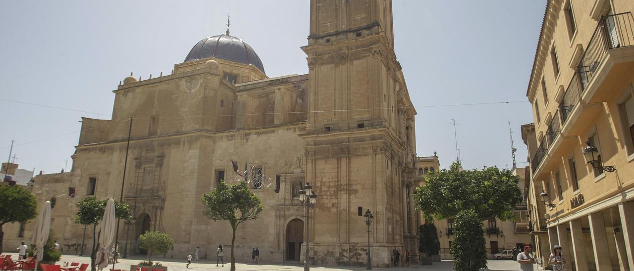 Basílica de Santa María de Elche en imagen de archivo