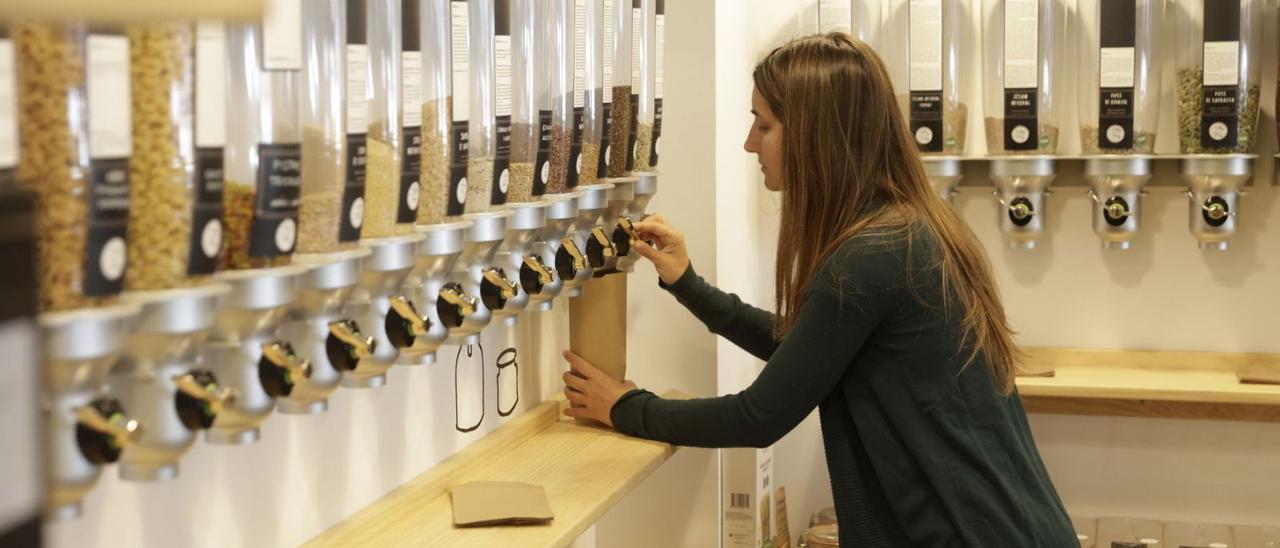 Tienda a granel de Poblenou (Barcelona).