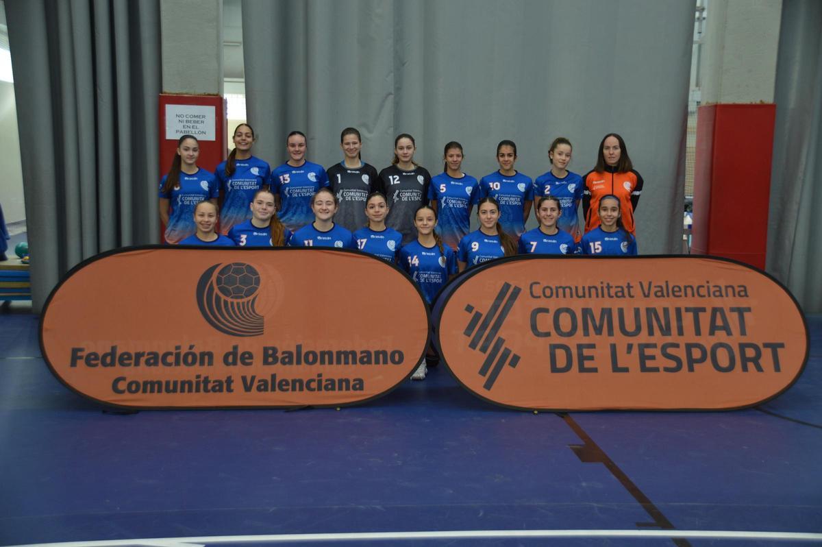 Selección Infantil femenina de la Comunitat Valenciana.