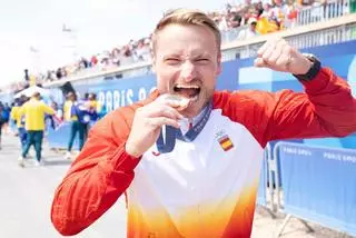Marcus Cooper, tras subir al podio en París: "Es de bronce, pero la valoro como si fuera de plata o de oro"