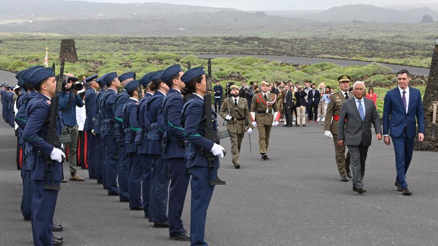 Rueda de prensa de la XXXIV Cumbre Hispano Lusa celebrada en Lanzarote