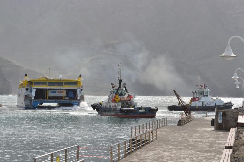 Tercer día de las operaciones de rescate del ferry