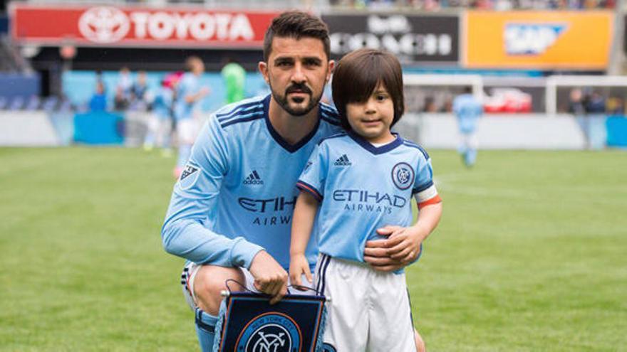 David Villa tiene nuevo capitán