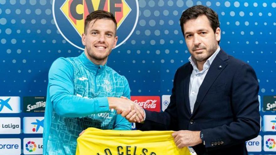 Lo Celso, en su presentación con el Villarreal.