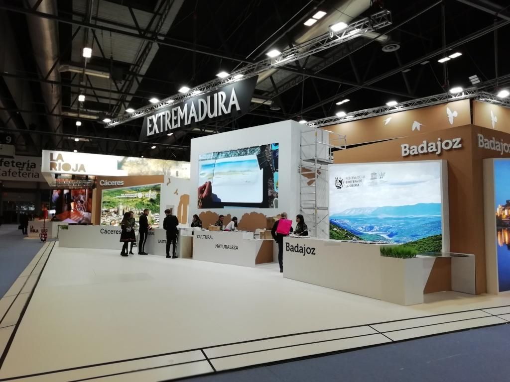 Extremadura ofrece en Fitur un turismo sostenible y de calidad