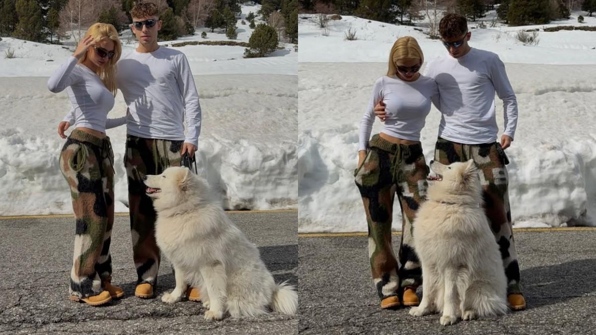 Fermín López y Berta Gallardo disfrutan de una escapada romántica en Andorra