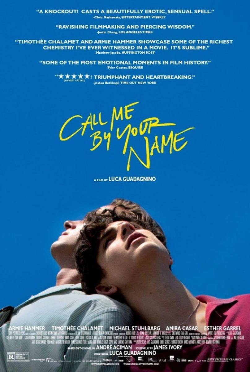 'Llámame por tu nombre', estreno el 26 de enero