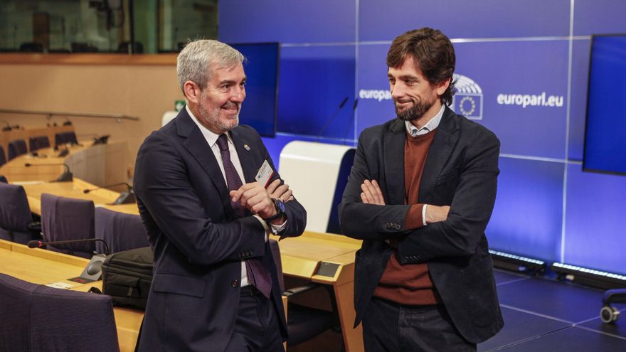 Clavijo invita a Von der Leyen a Canarias para &quot;ver de cerca&quot;  la crisis migratoria