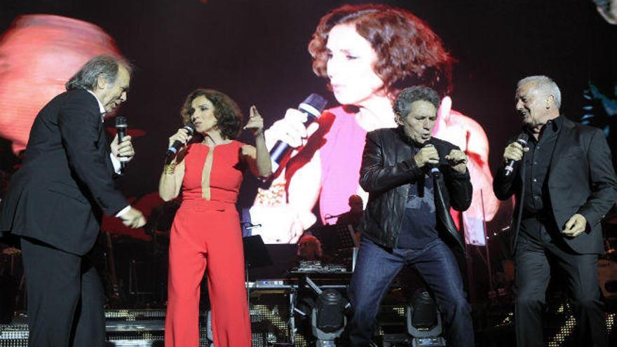 Joan Manuel Serrat, Víctor Manuel, Ana Belén y Miguel Ríos recalan este sábado en Valencia