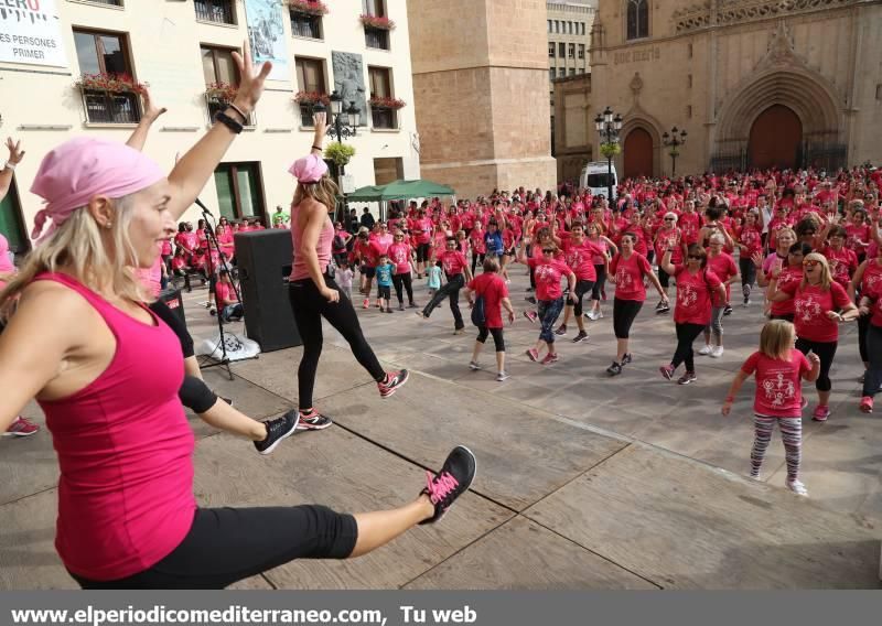 Marcha contra el cáncer de mama en Castellón