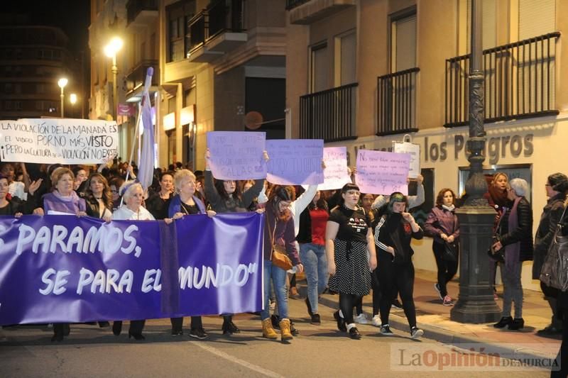 Manifestación por el Día de la Mujer en Murcia