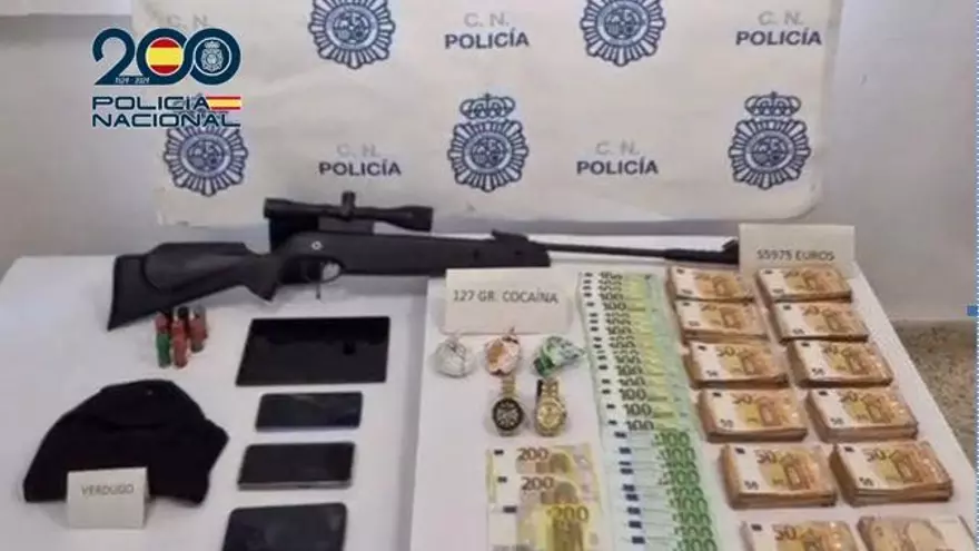 Desarticulada una banda criminal que robaba furgones de dinero en Tenerife
