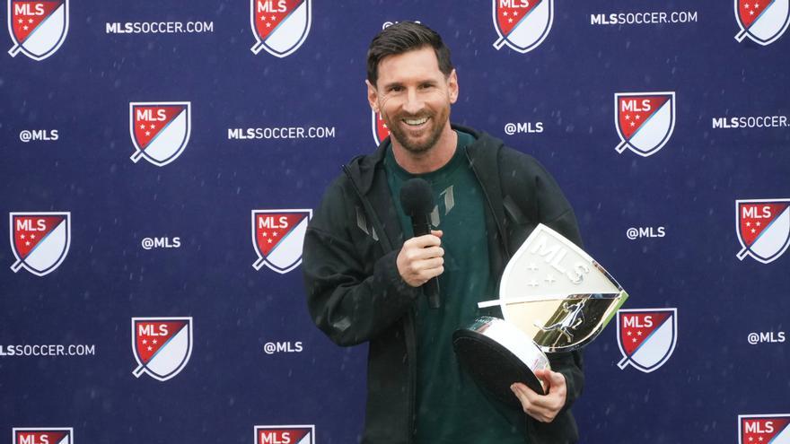 Lionel Messi recibe el MVP de la MLS por segundo año consecutivo ante su público favorito