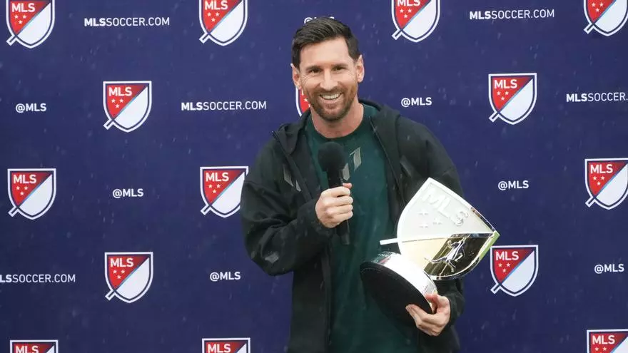Lionel Messi recibe el MVP de la MLS por segundo año consecutivo ante su público favorito