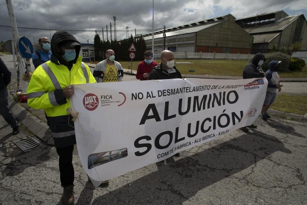 La plantilla de Alu Ibérica se moviliza