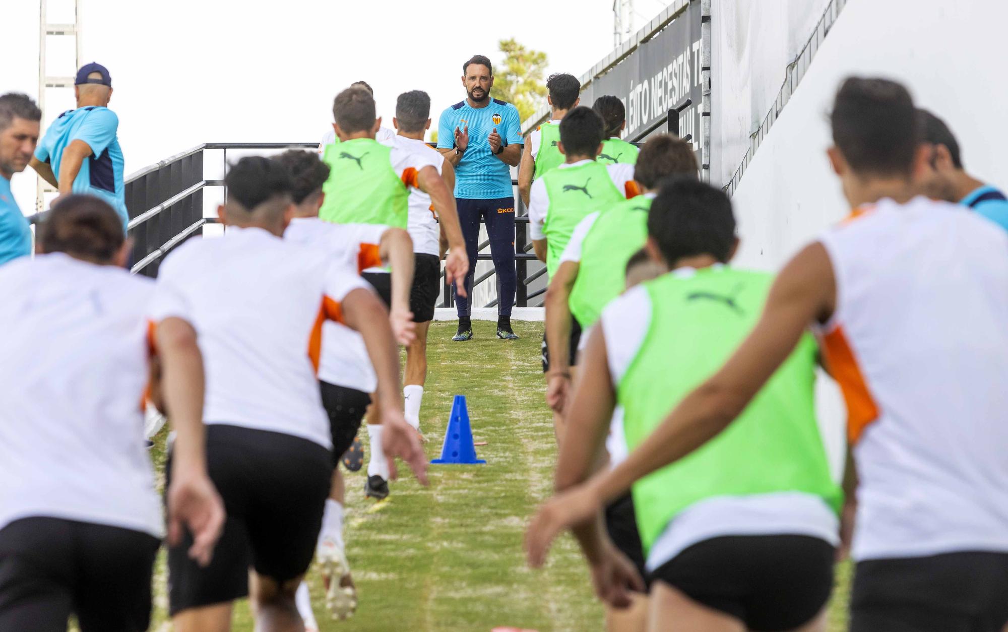 La semana de entrenamientos del Valencia CF