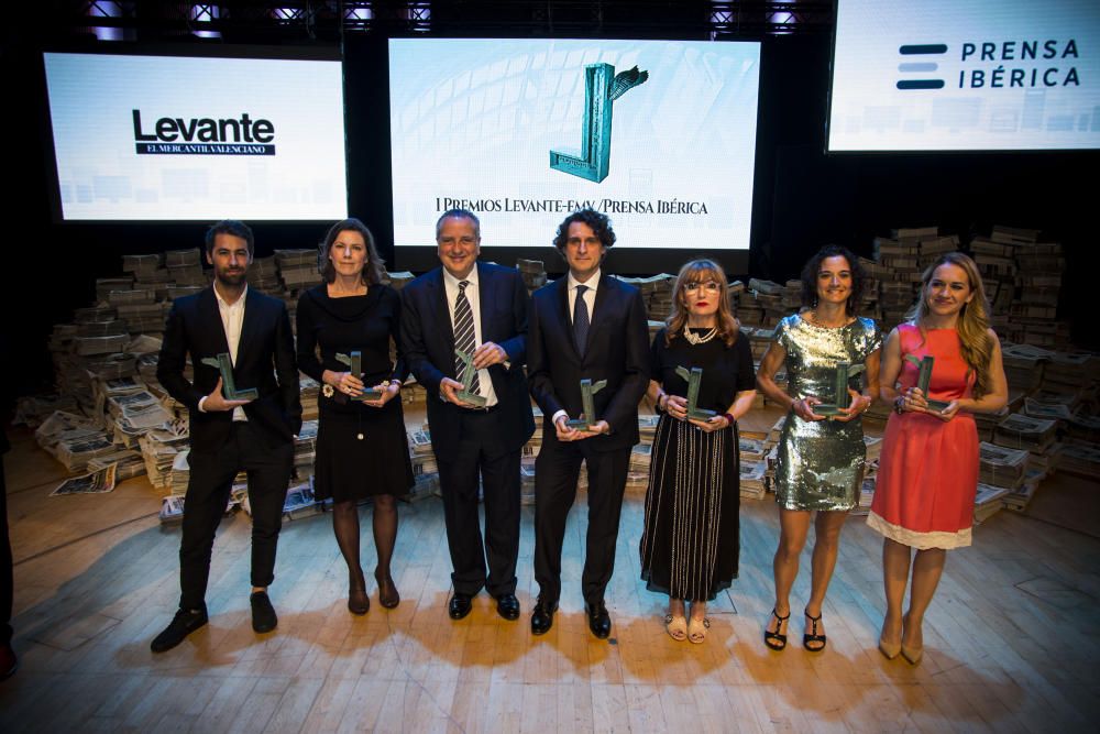 Gala de los Premios Levante-EMV en el Palau de les Arts.