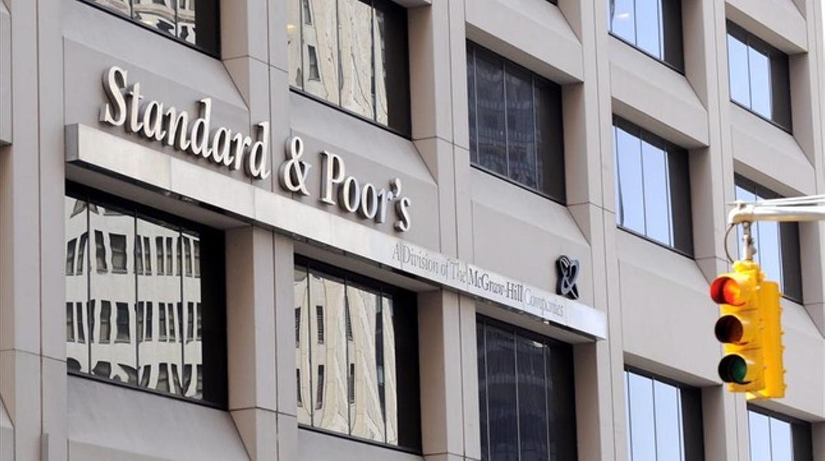 Seu de Standard & Poor’s (S&P) a Nova York. Seu de Standard & Poor’s (S&P) a Nova York.