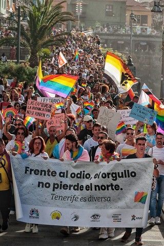 Manifestación insular del Orgullo LGTBI en Puerto de la Cruz