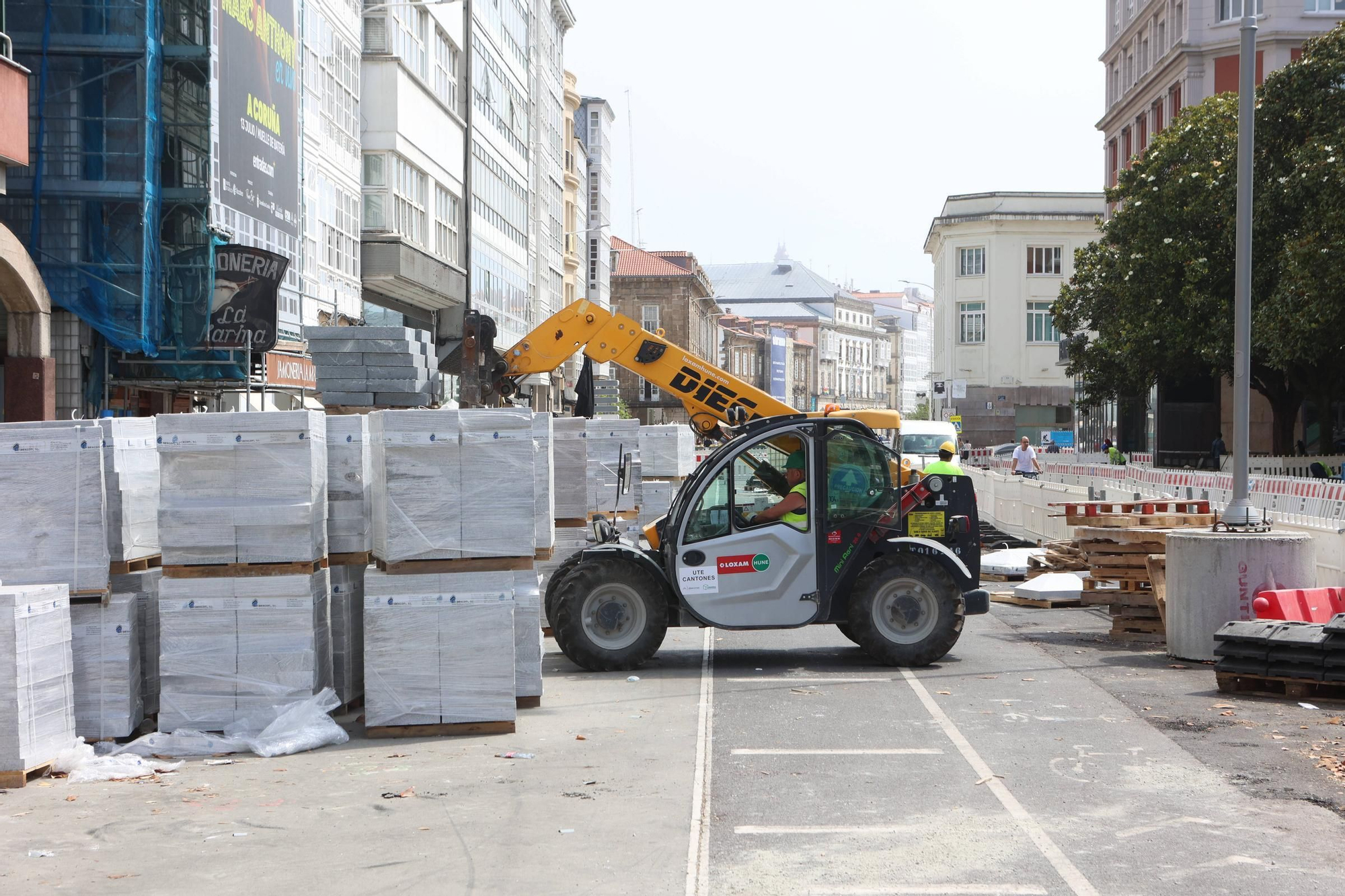La obra de los Cantones cumple plazos y prevé rematar a finales de 2026