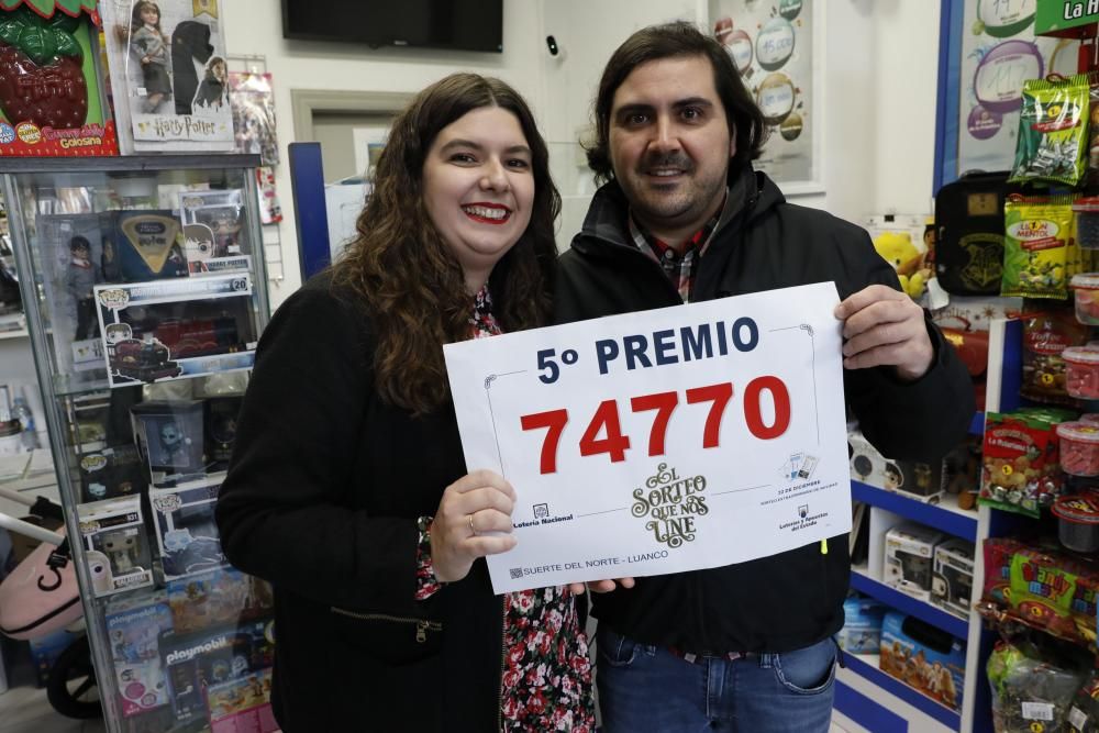 Quinto premio en Luanco