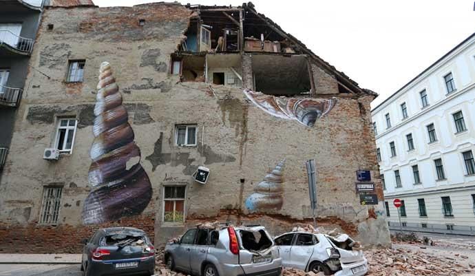 Cadena de terremotos en Croacia.
