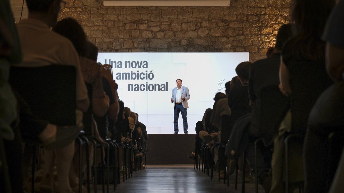 Junqueras ha parlat d'una nova ambició per a la Catalunya central