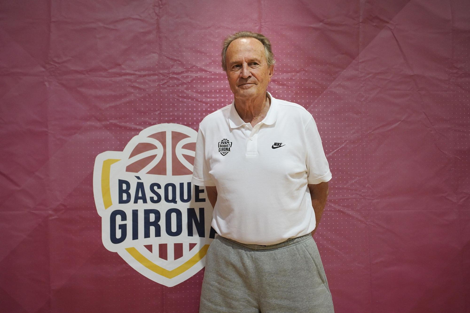Presentació d'Aíto García Reneses com a nou entrenador del Bàsquet Girona